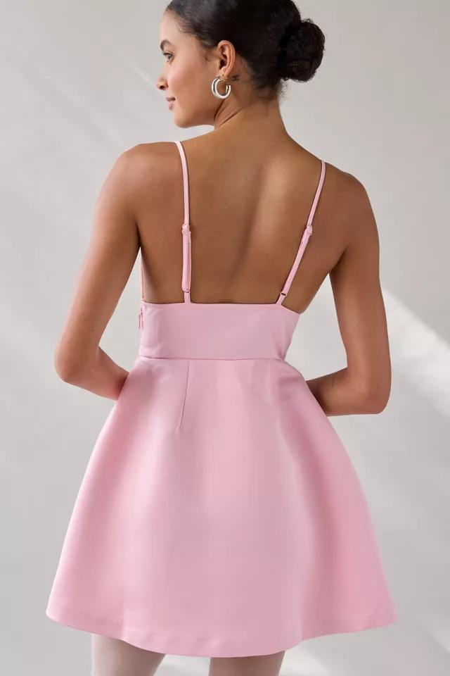 Kimchi Blue Petit Fours Fit-And-Flare Satin Mini Dress Product Image