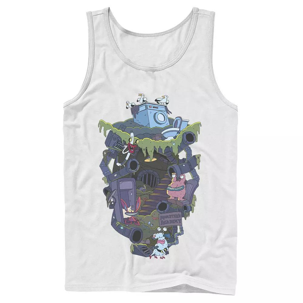 Mens Nickelodeon Aaahh!!! Real Monsters Underground Academy Tank Top Product Image