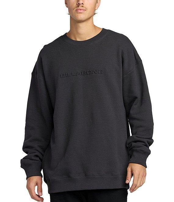 Billabong Iconic Embossed Long Sleeve Fleece Sweatshirt Product Image