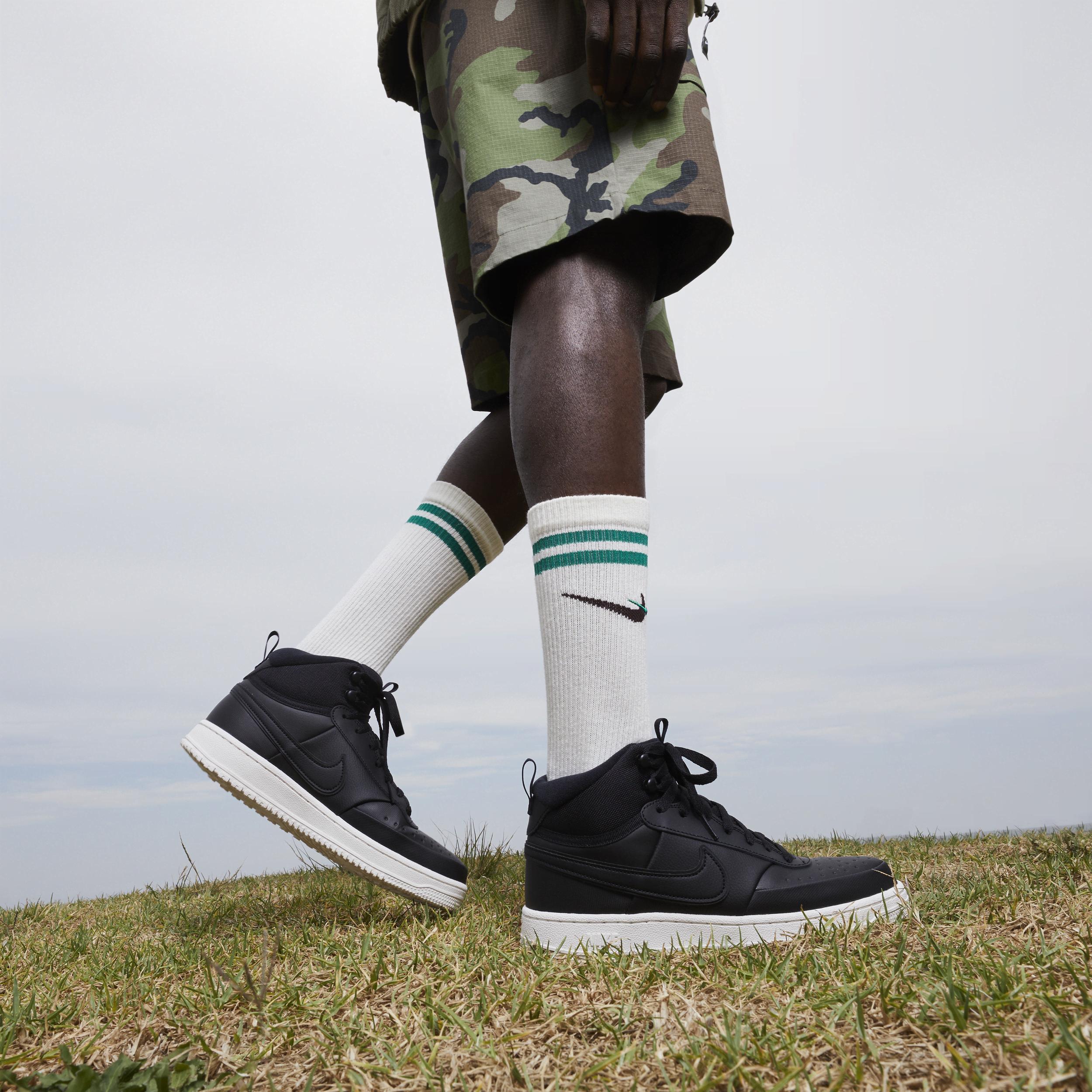 Nike Men's Court Vision Mid Winterized Shoes Product Image