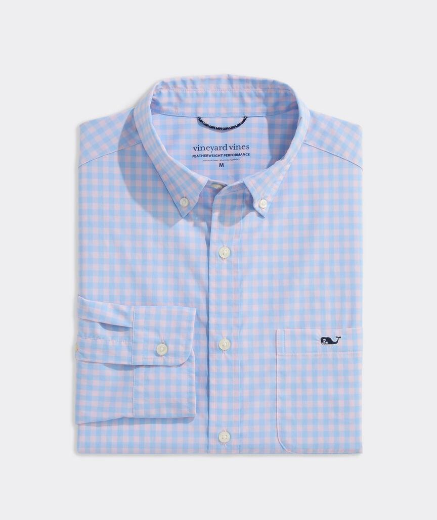 Topsail Gingham Featherweight Performance Shirt Product Image