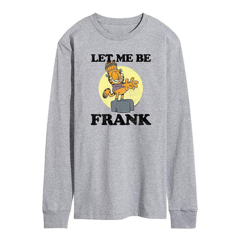 Mens Garfield Let Me Be Frank Long Sleeve Tee Product Image