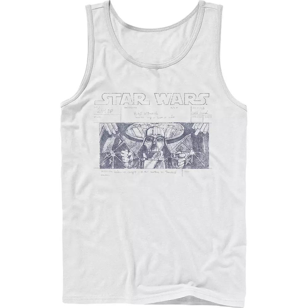 Mens Star Wars Death Star Run Tank Top Product Image