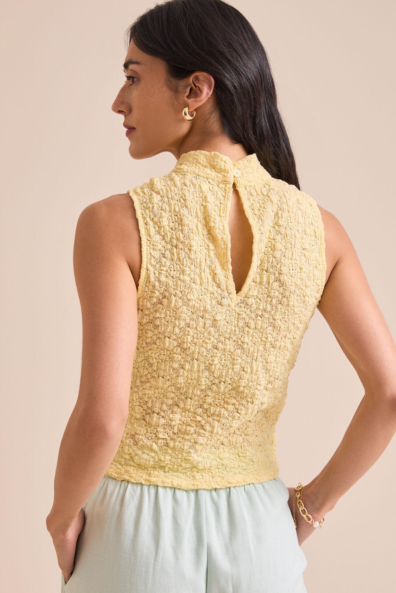 Daffodil Lace Tank Product Image