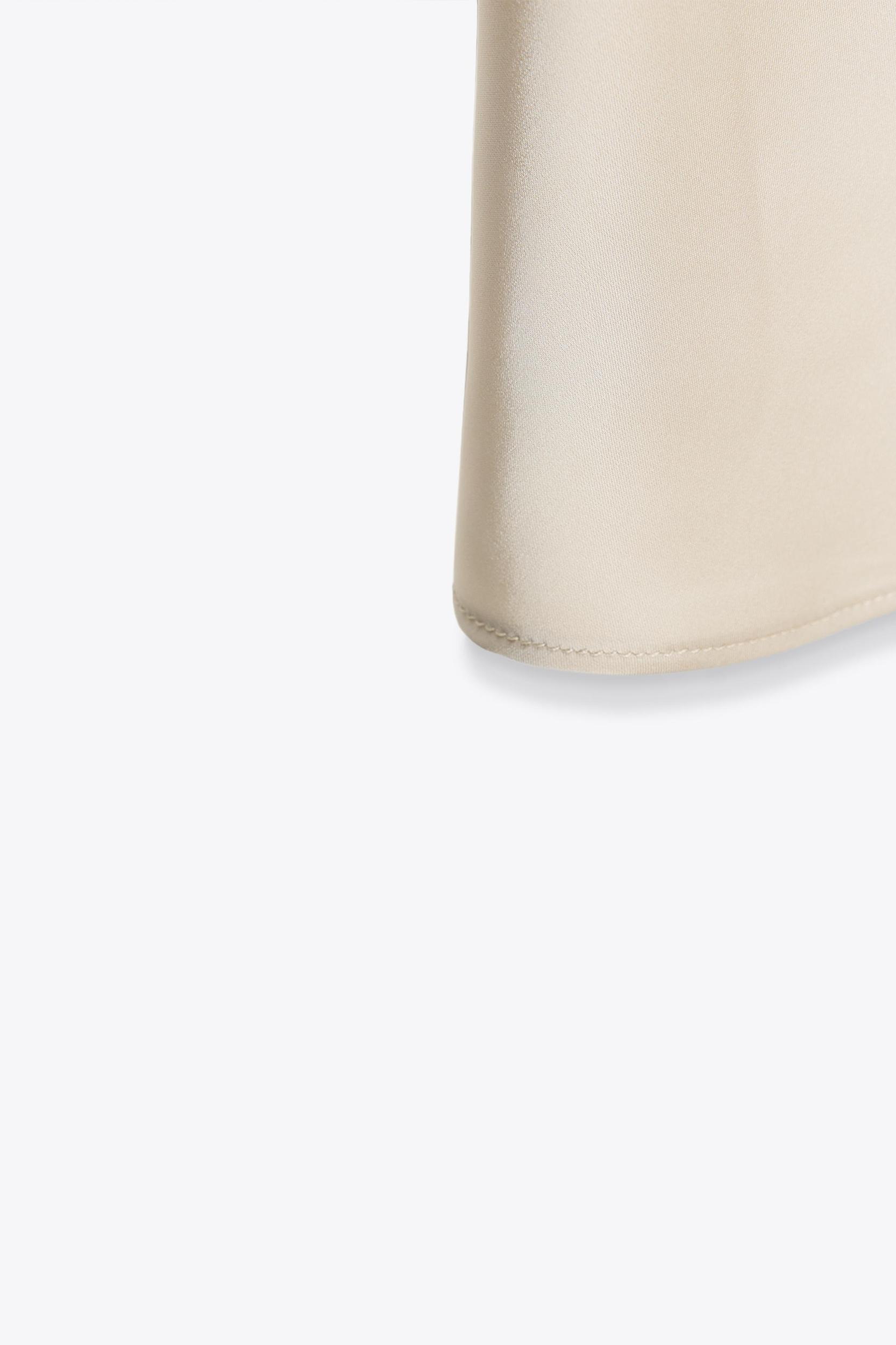 SATIN MIDI SKIRT Product Image