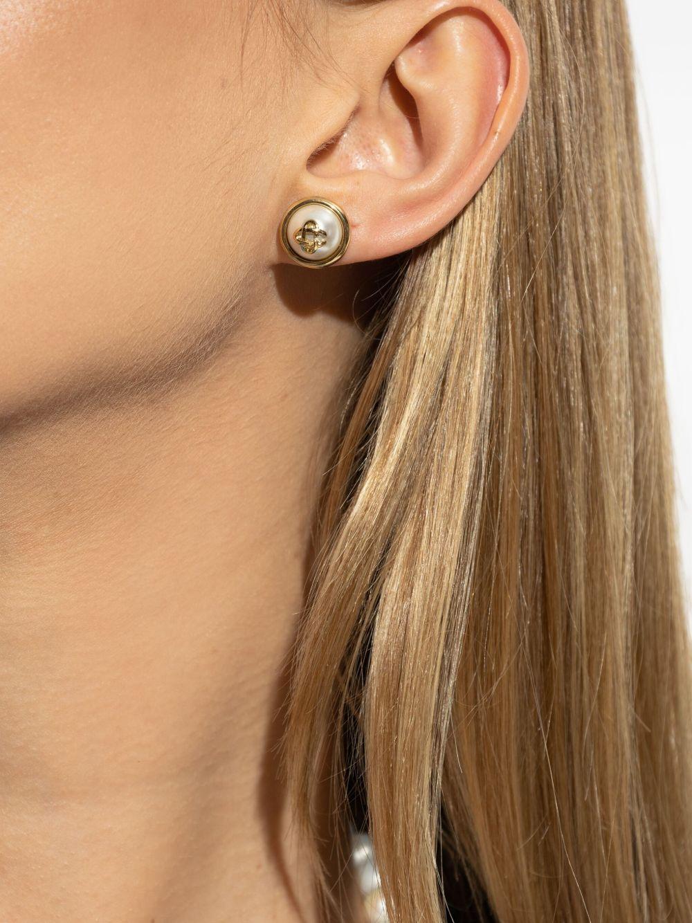 pearl logo earrings Product Image