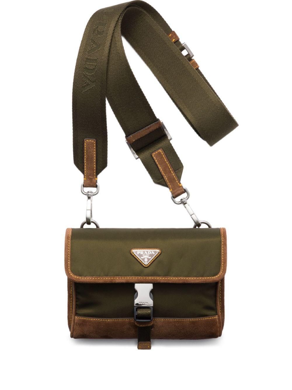 canvas flap shoulder bag Product Image
