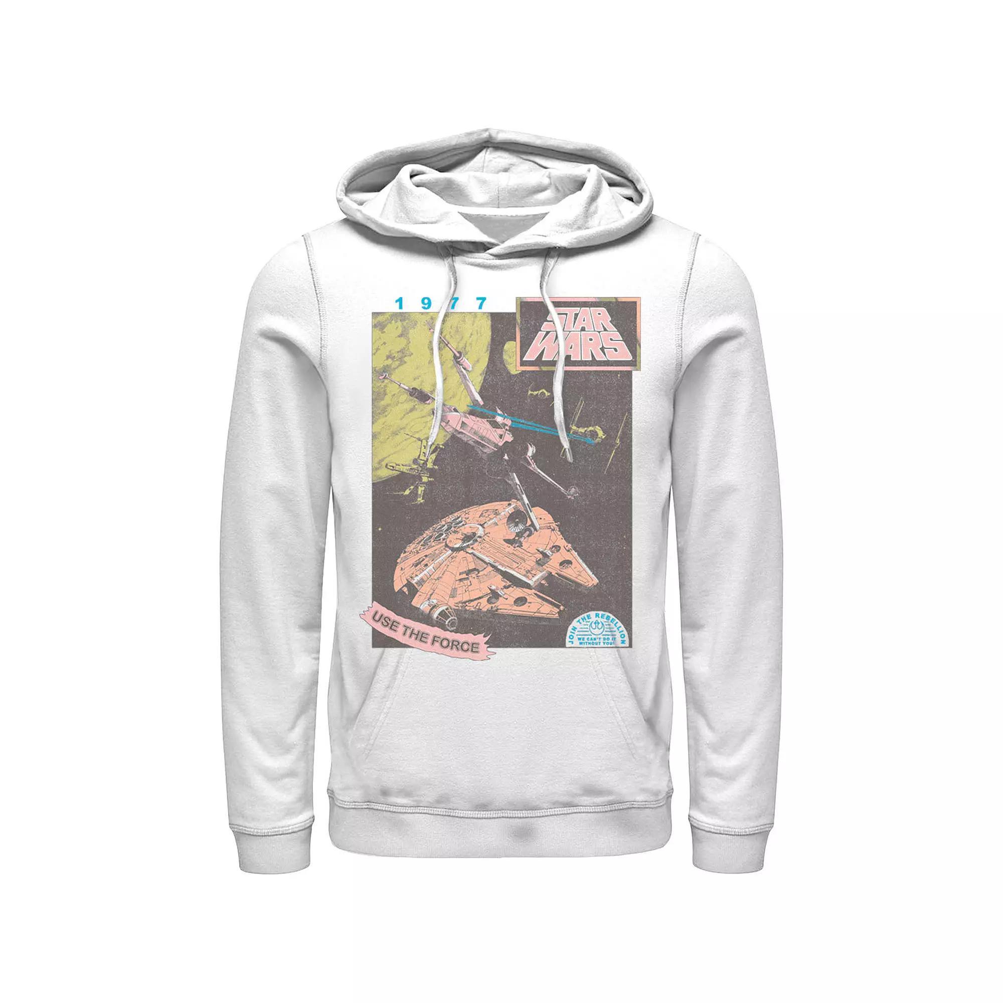 Men's Star Wars Join The Rebellion Hoodie, Size: Large, Red Product Image