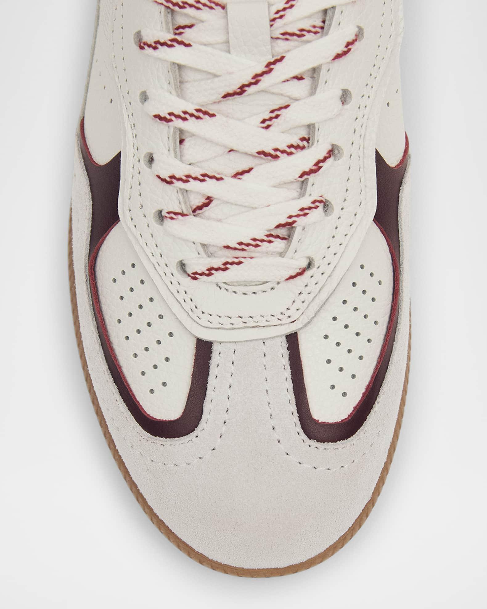 TB.490 Rife Mixed Grain Leather Low-Top Sneakers Product Image