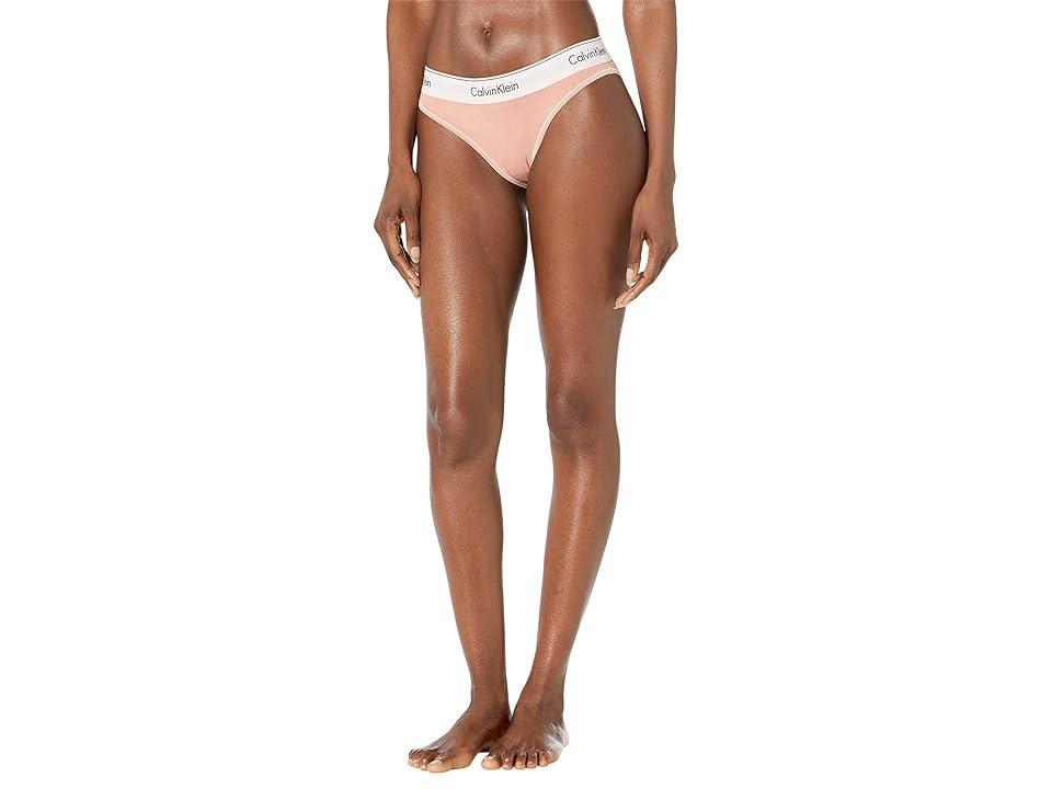 Calvin Klein Women's Icon Cotton Modal Bikini - White - XL Product Image