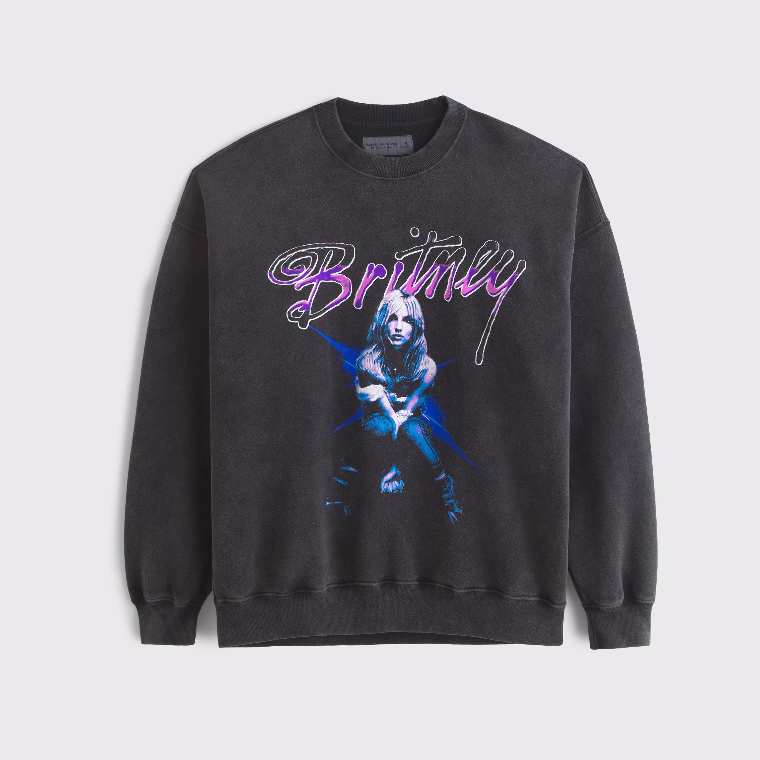 Britney Spears Graphic Crew Sweatshirt Product Image
