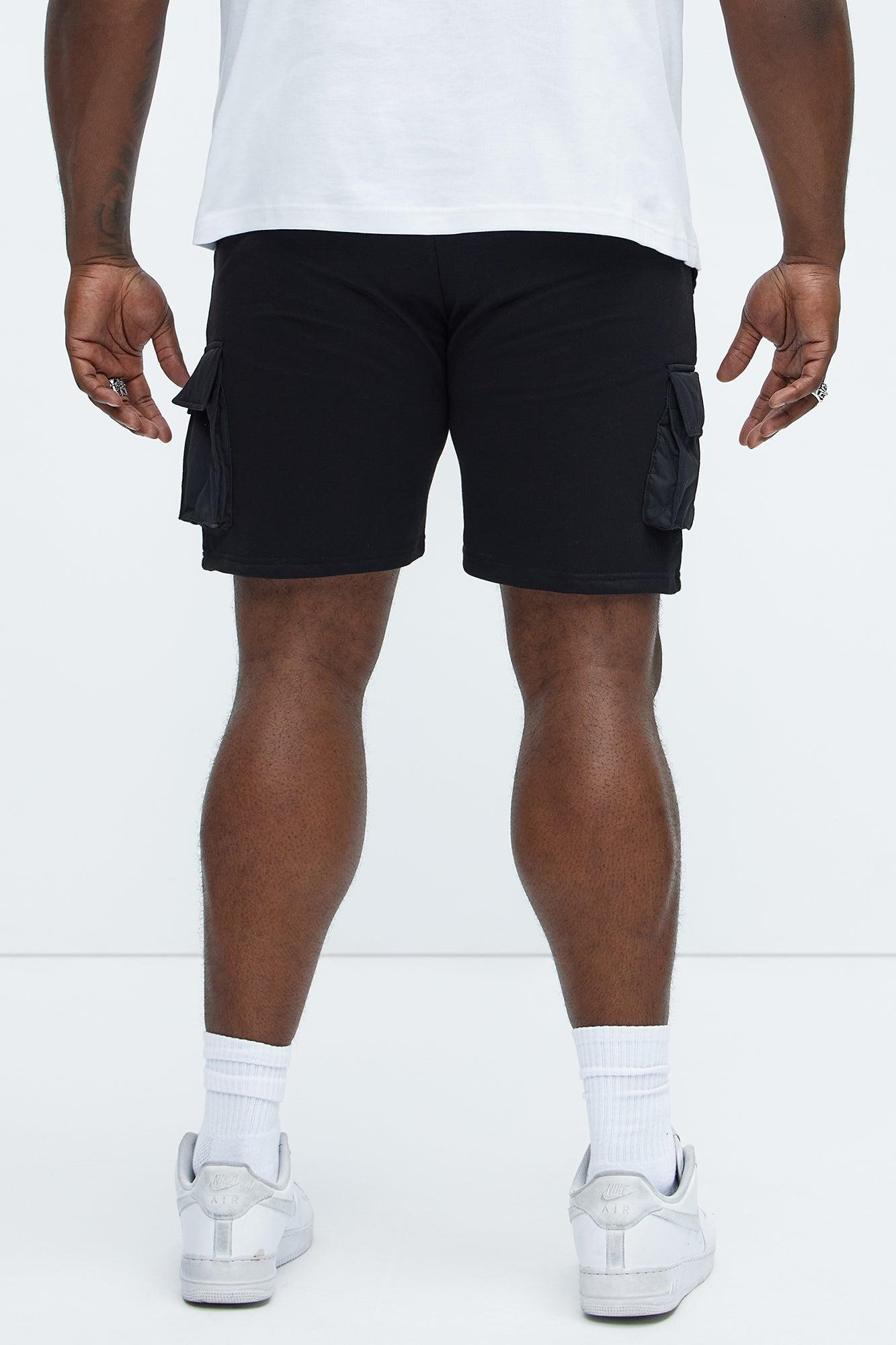 Trail Cargo Sweatshort - Black Product Image