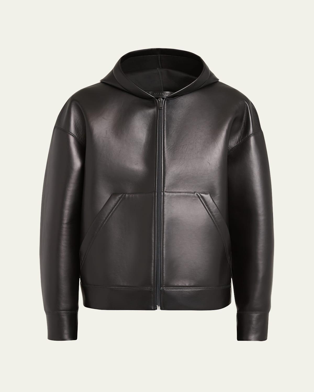 Mens Master Glove Full-Zip Leather Jacket Product Image
