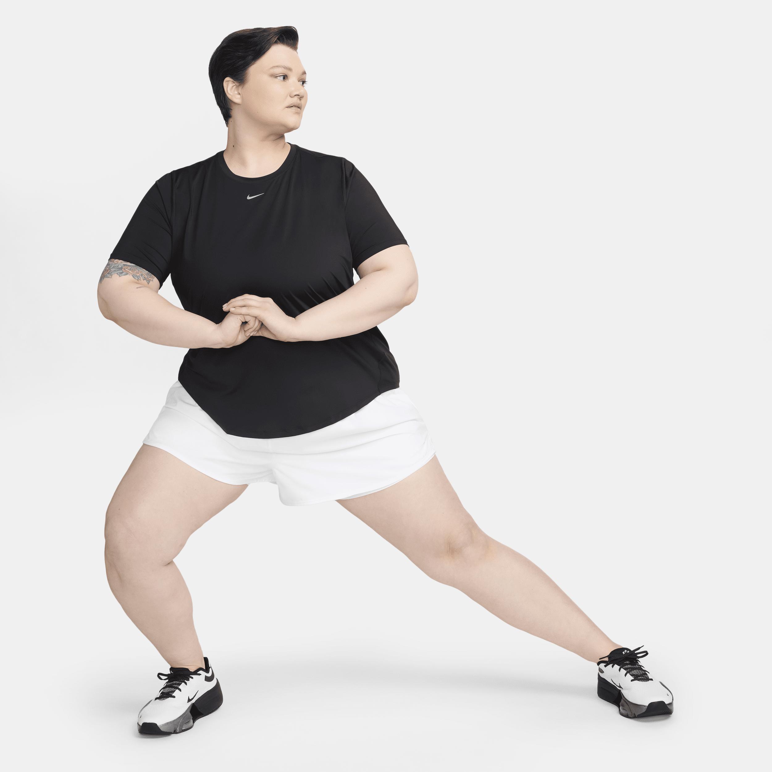 Nike One Classic Women's Dri-FIT Short-Sleeve Top (Plus Size) Product Image