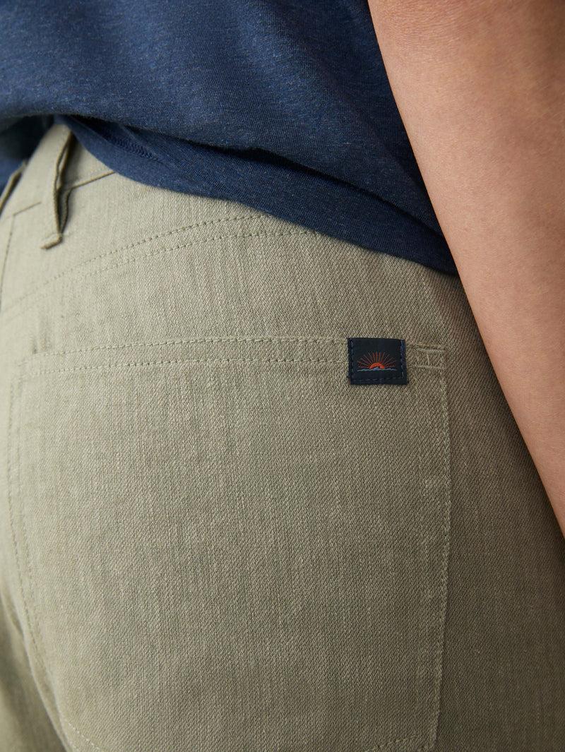 Movement™ Linen 5-Pocket Pant - Sage Cliff Product Image