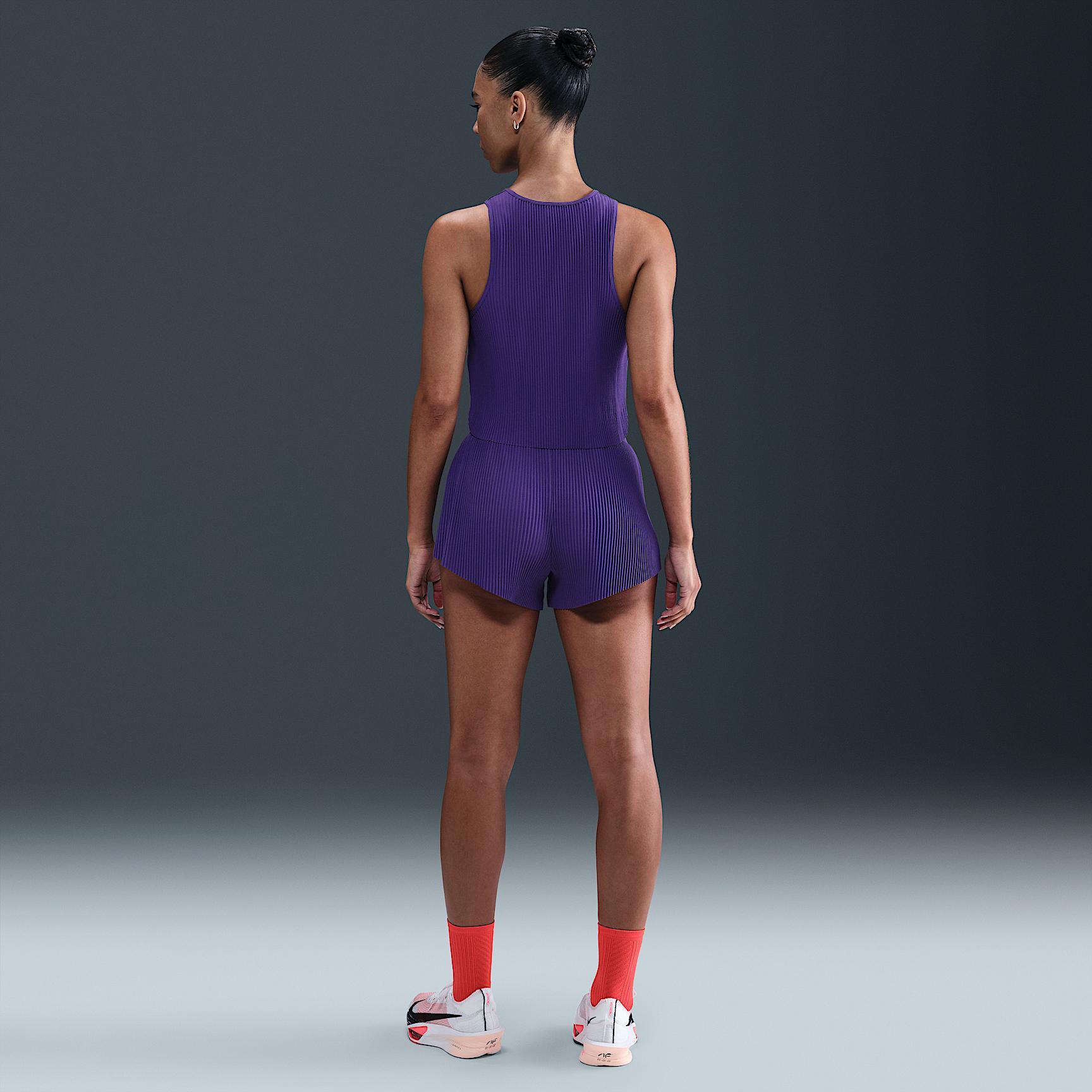 Nike Women's AeroSwift Dri-FIT ADV Cropped Running Tank Top Product Image