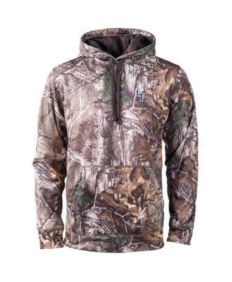 Men's Dunbrooke Camo Texas Rangers Champion Realtree Pullover Hoodie, Size: Medium, Green Product Image
