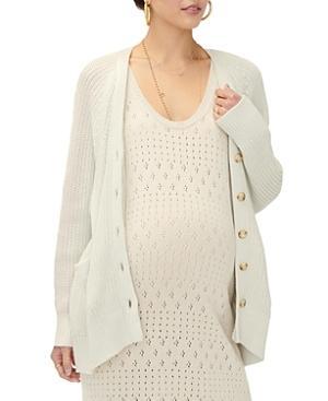 Womens The Maternity Nursing Friendly Marlow Cardigan Product Image