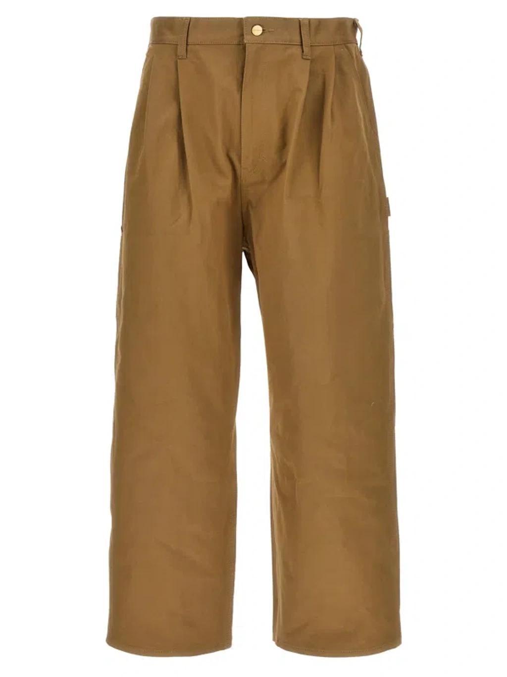 JUNYA WATANABE Straight-leg Corduroy Trousers In Brown Product Image