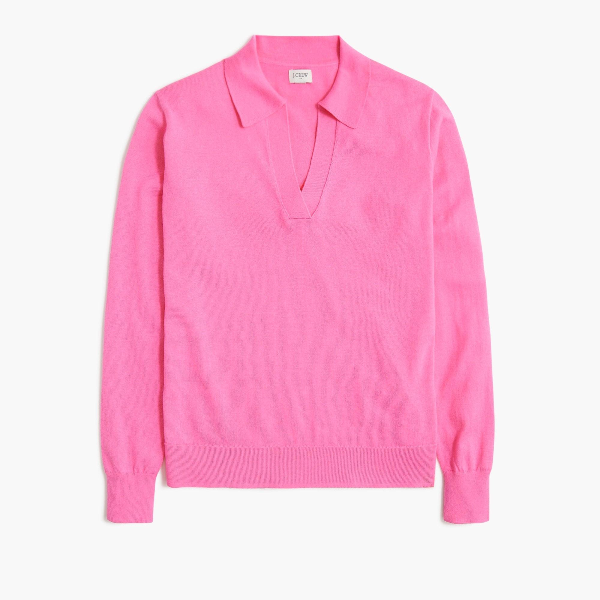 Cotton sweater-polo Product Image