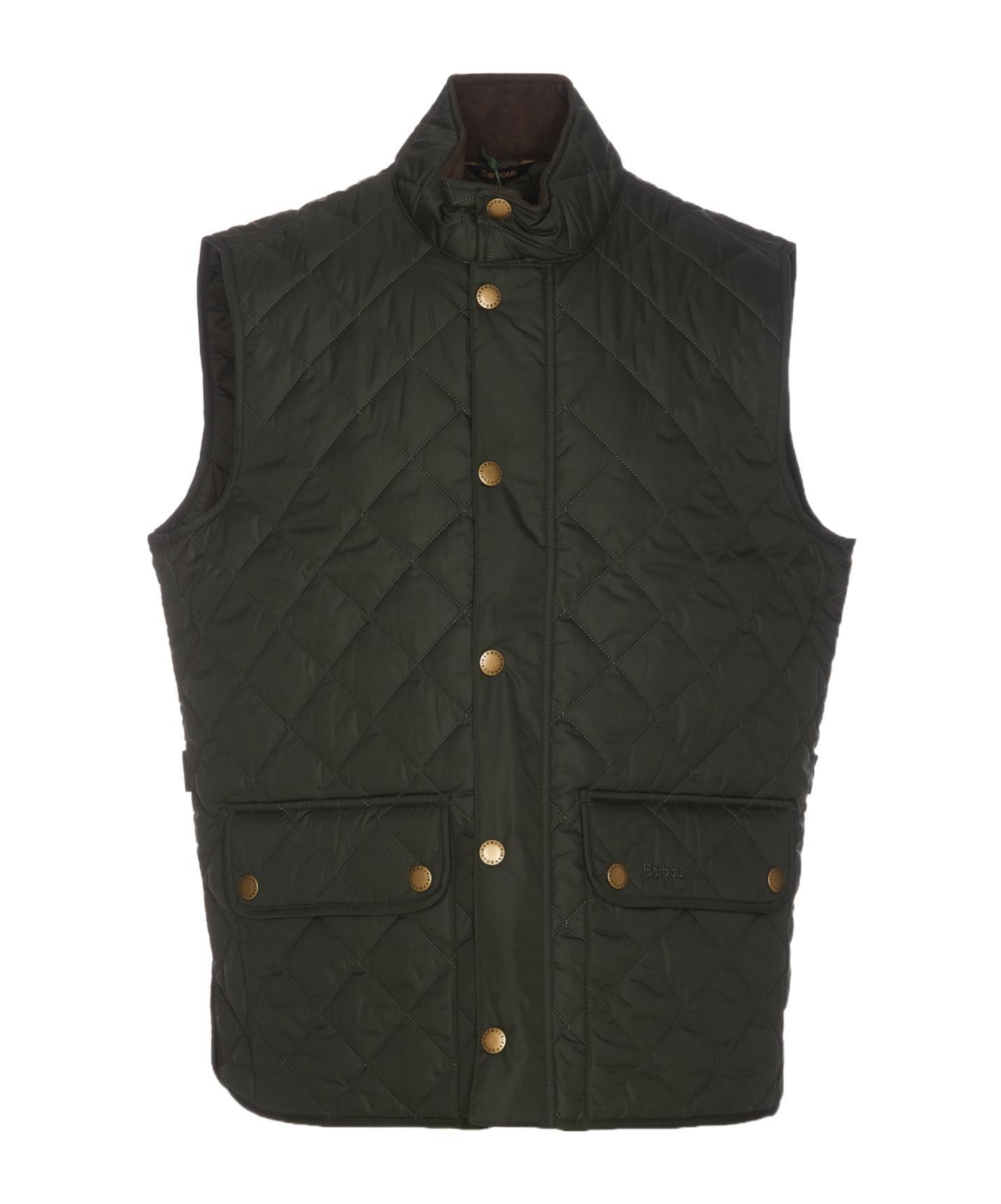 BARBOUR Lowerdale Quilted Gilet In Sage Product Image