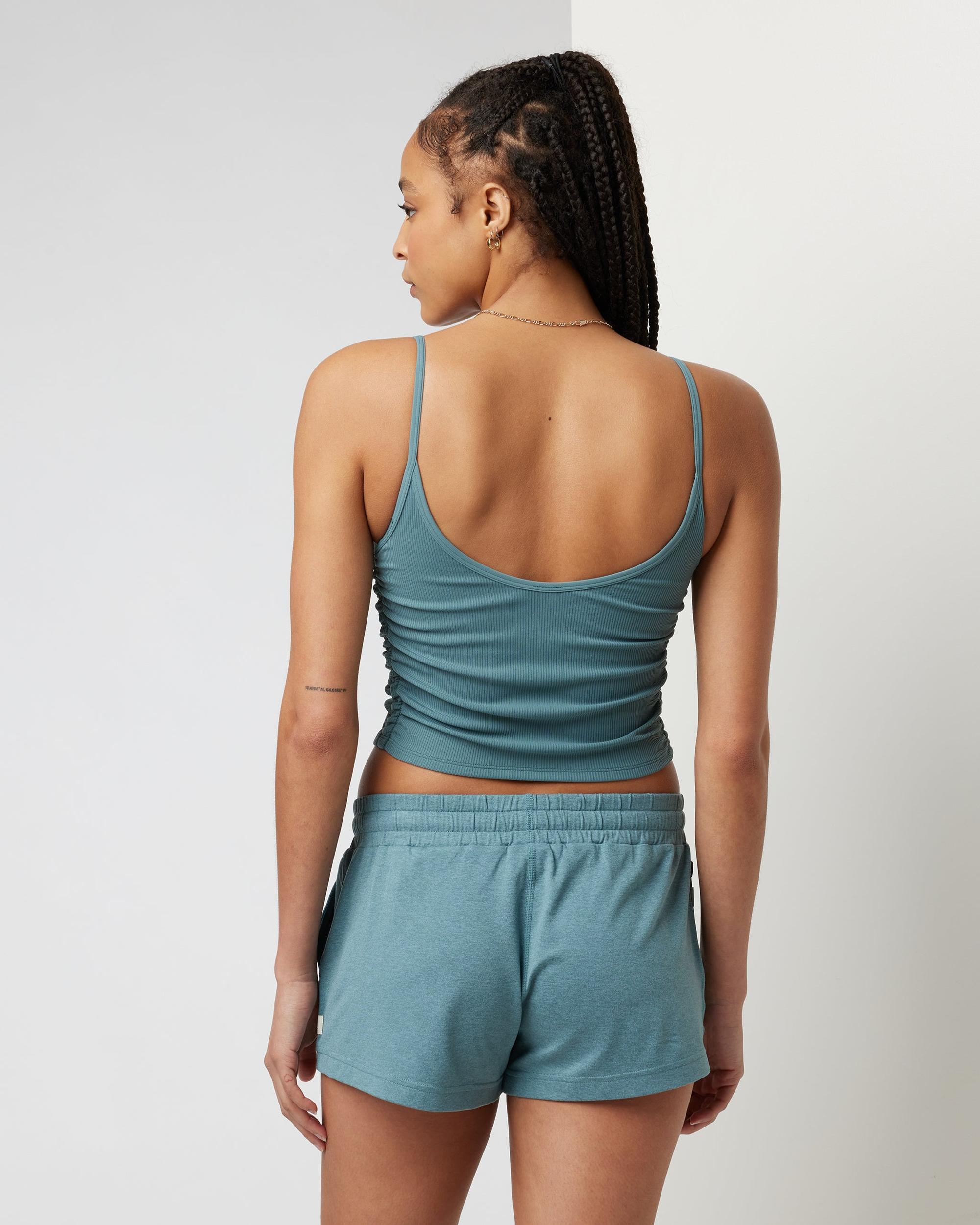 Rib Ruched Tank Product Image