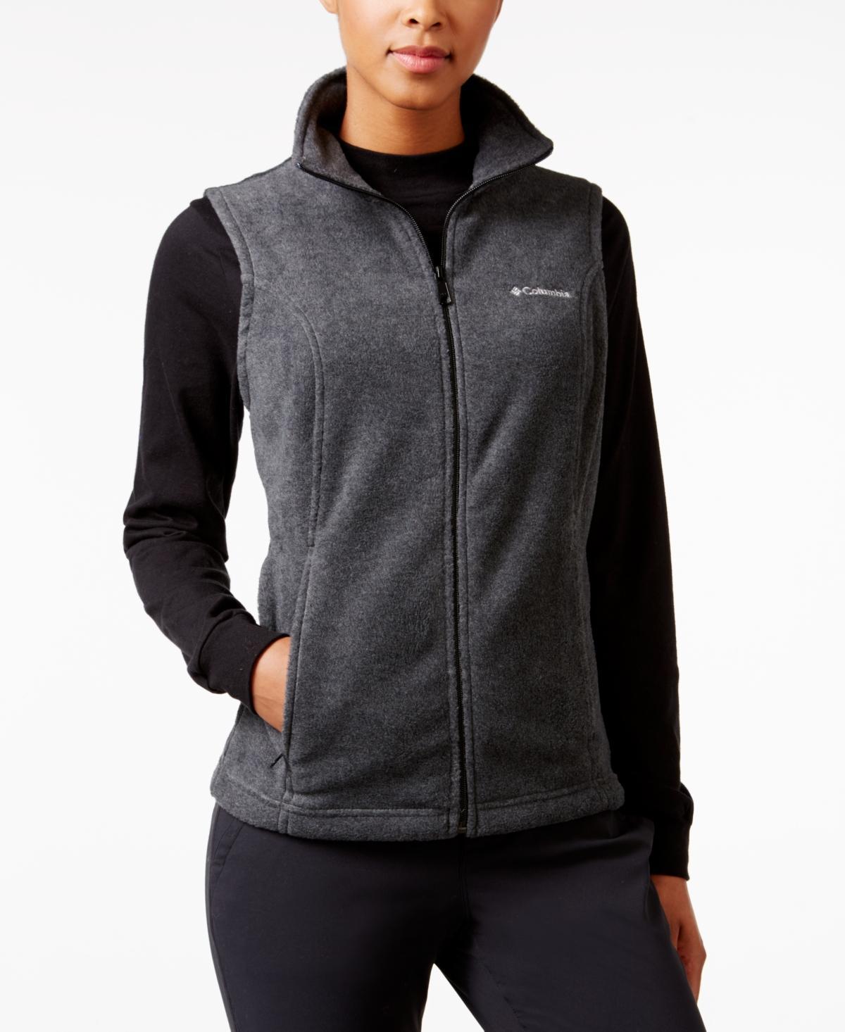 Women's Columbia Benton Springs Vest, Size: XS, Grey Heather Product Image