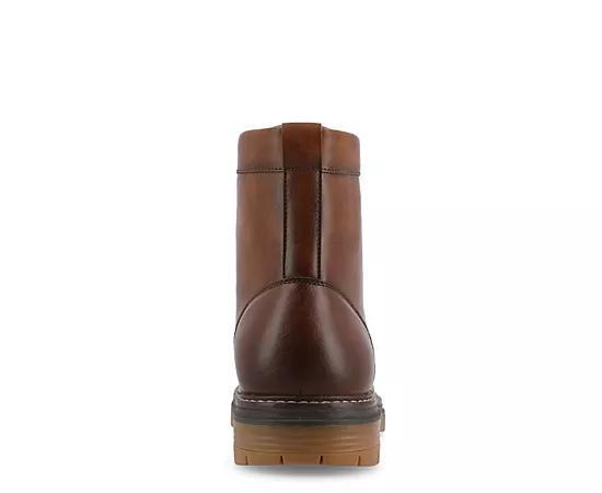 VANCE Denver Tru Comfort Foam Men's Ankle Boots, Size: 10.5, Brown Product Image