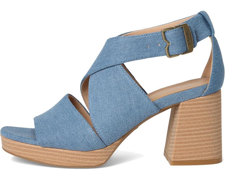 Dinzin Double Band Heeled Sandals Product Image