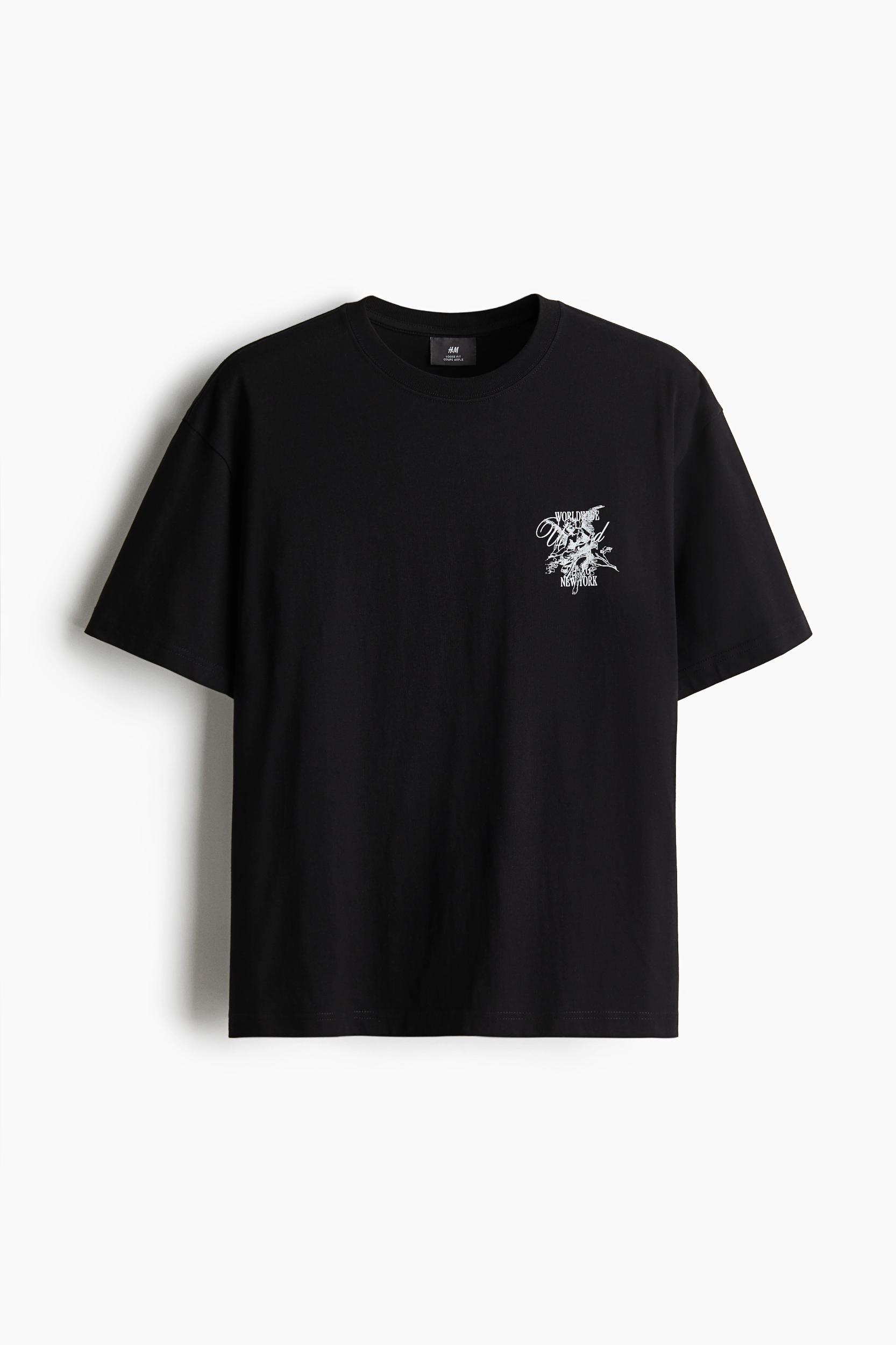 Loose Fit Printed T-shirt Product Image