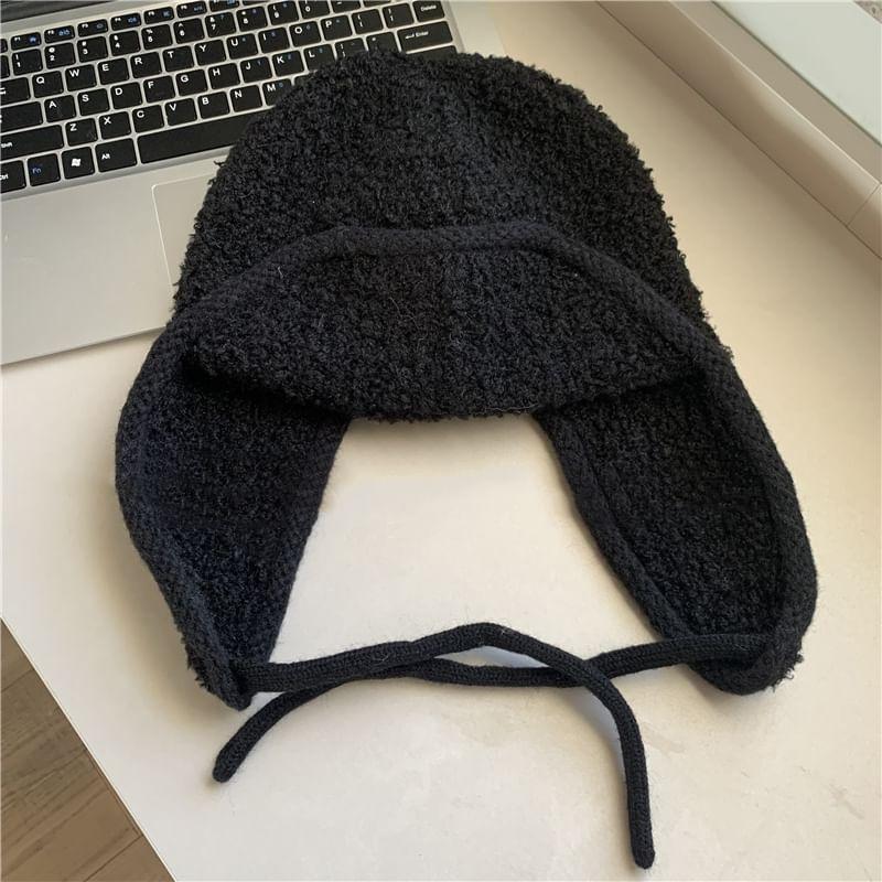Knit Trapper Hat Product Image