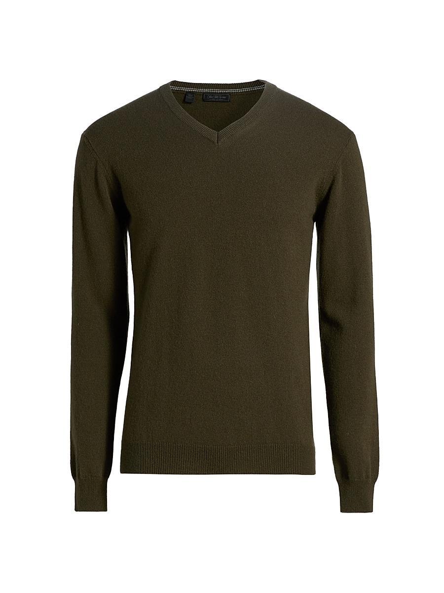 Mens COLLECTION Cashmere V-Neck Sweater Product Image