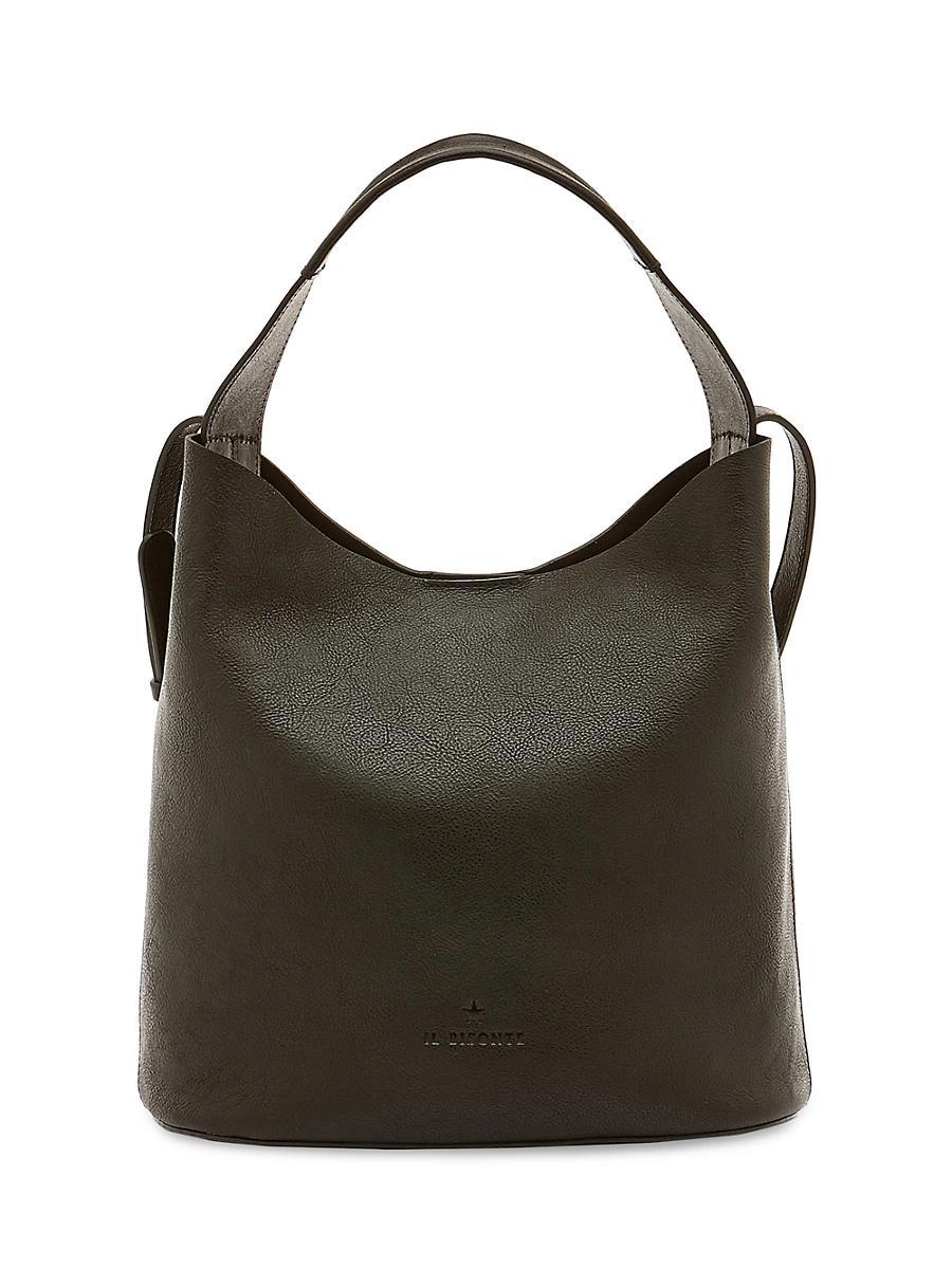 Womens Le Laudi Leather Bucket Bag Product Image