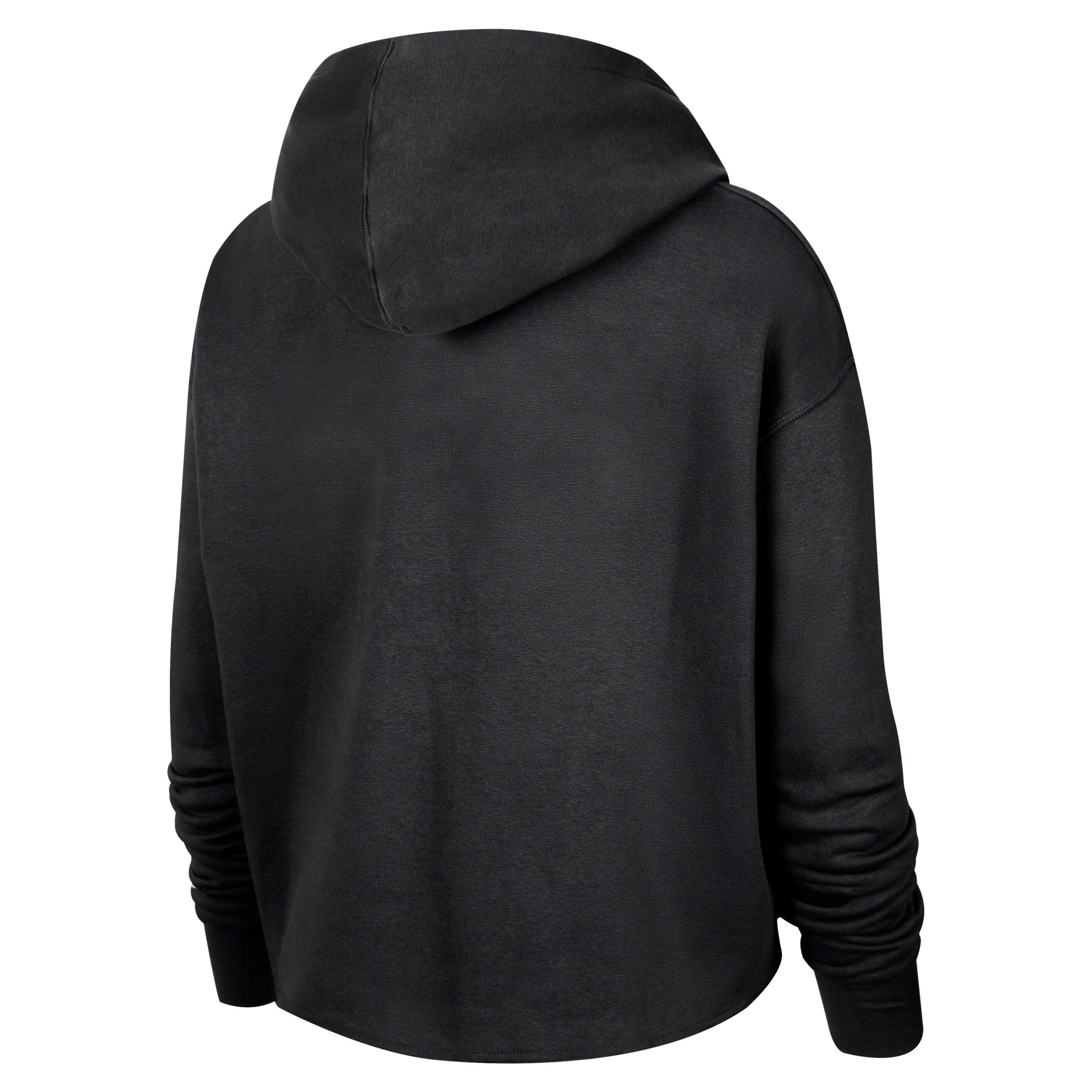Team 13 Courtside Women's Nike WNBA Cropped Pullover Hoodie Product Image