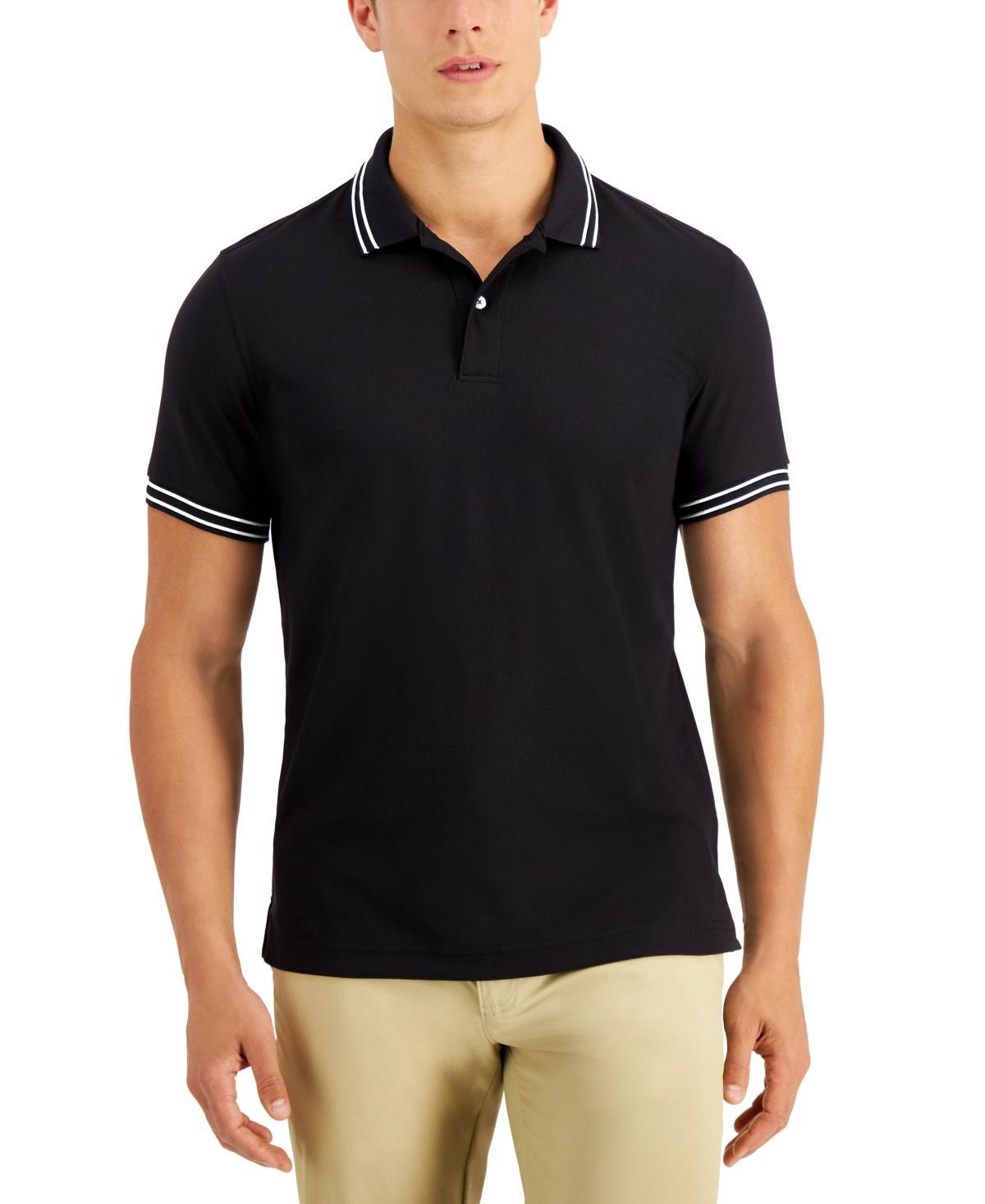 Club Room Mens Performance Stripe Polo, Created for Macys Product Image