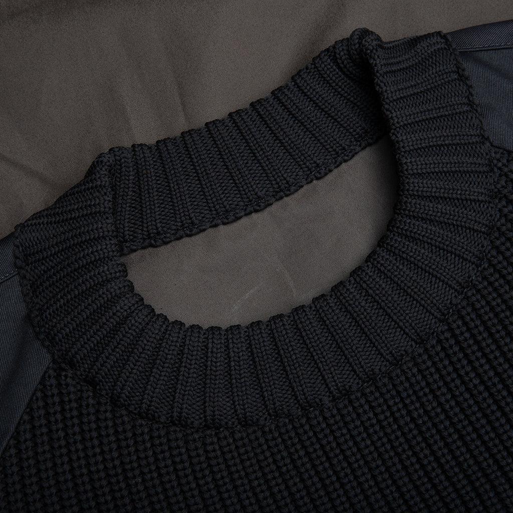 Cotton Chino Mix Pullover - Black/Navy/Dark Khaki Male Product Image