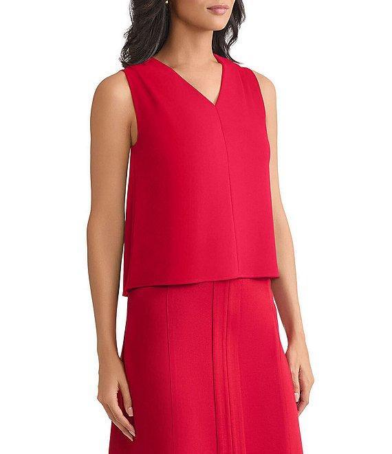 MISOOK Cotton V-Neck Sleeveless Tank Product Image