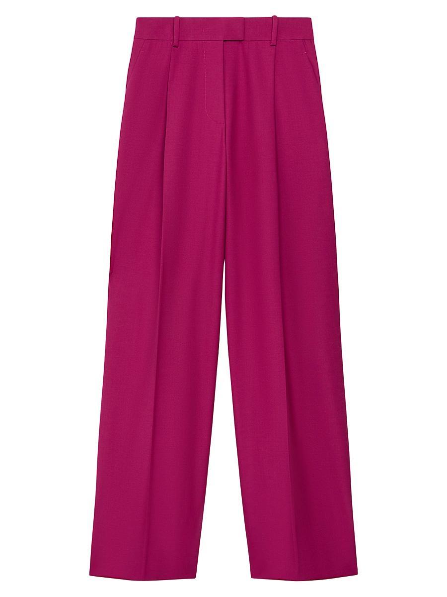 Womens Relaxed Wide Leg Pants Product Image