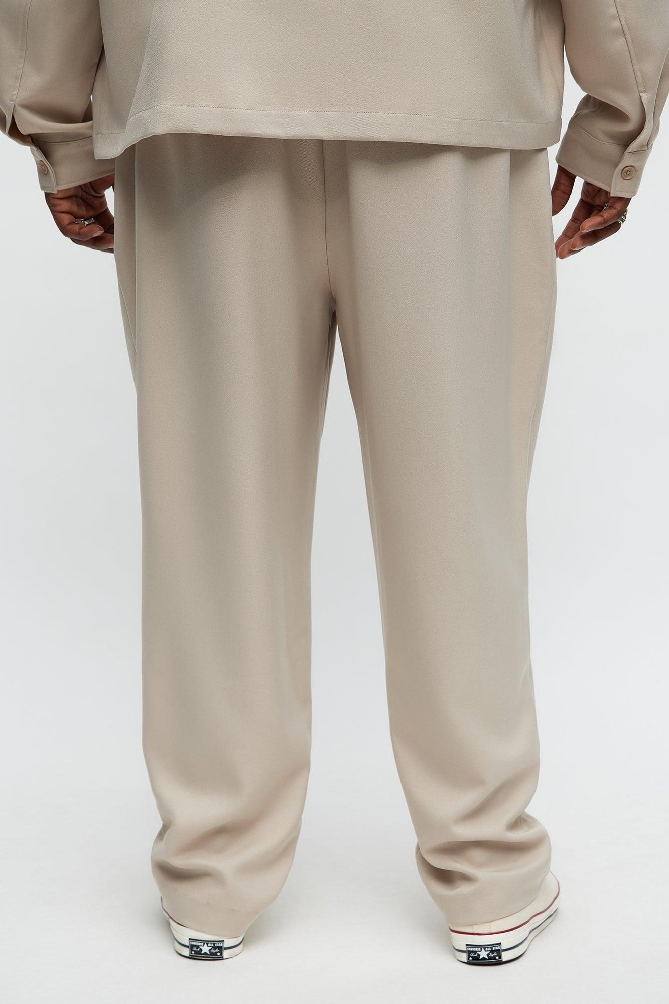 Slim Mara Hybrid Trousers - Tan Product Image