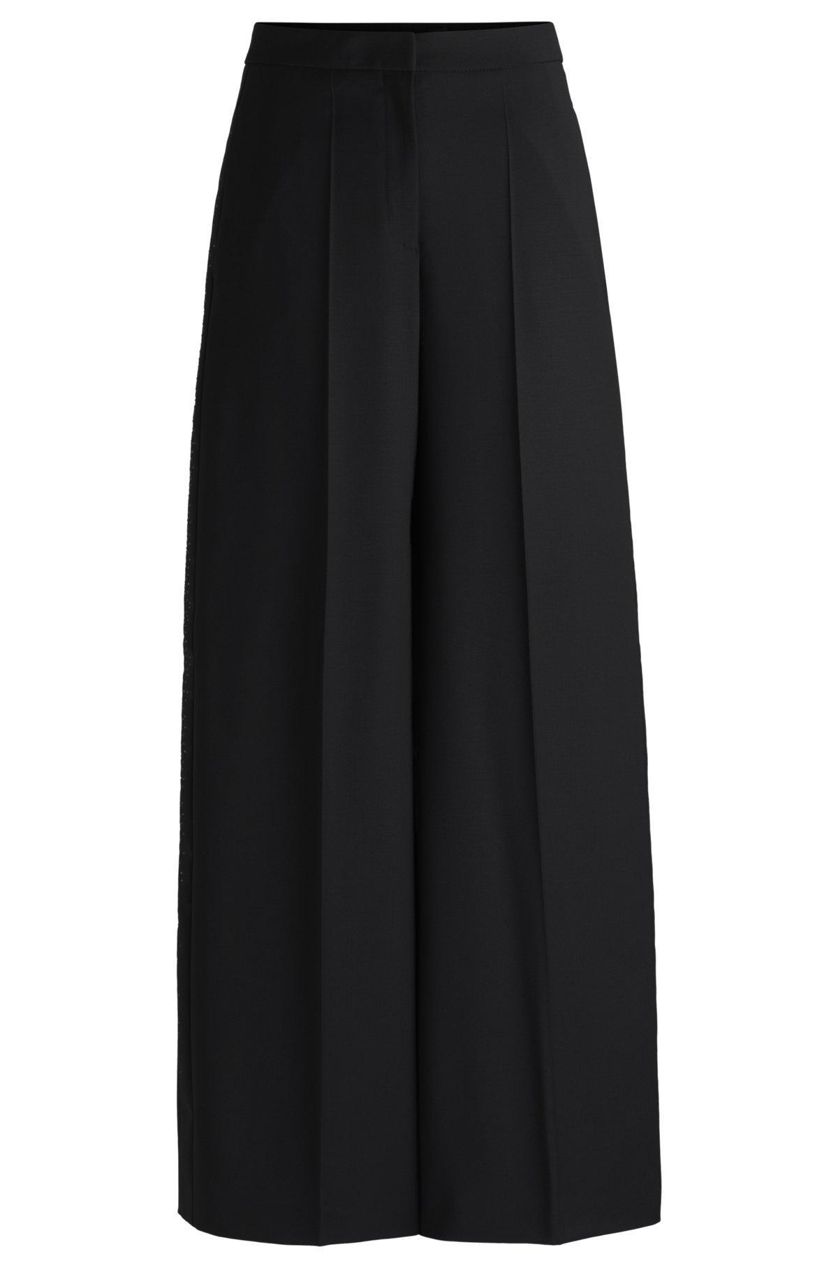 Relaxed-fit trousers in wool Product Image