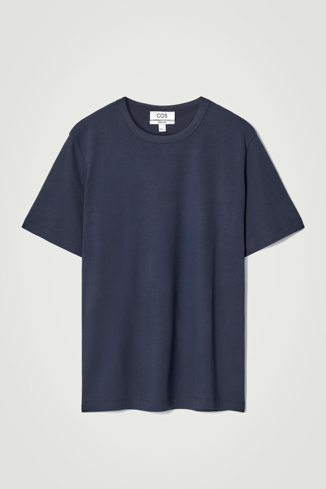 REGULAR LIGHTWEIGHT BRUSHED-COTTON T-SHIRT Product Image