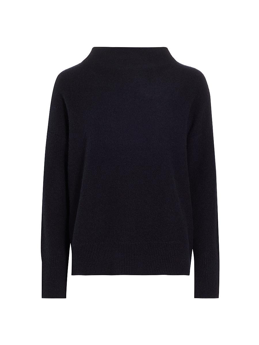 Vince Boiled Cashmere Funnel Neck Sweater Product Image