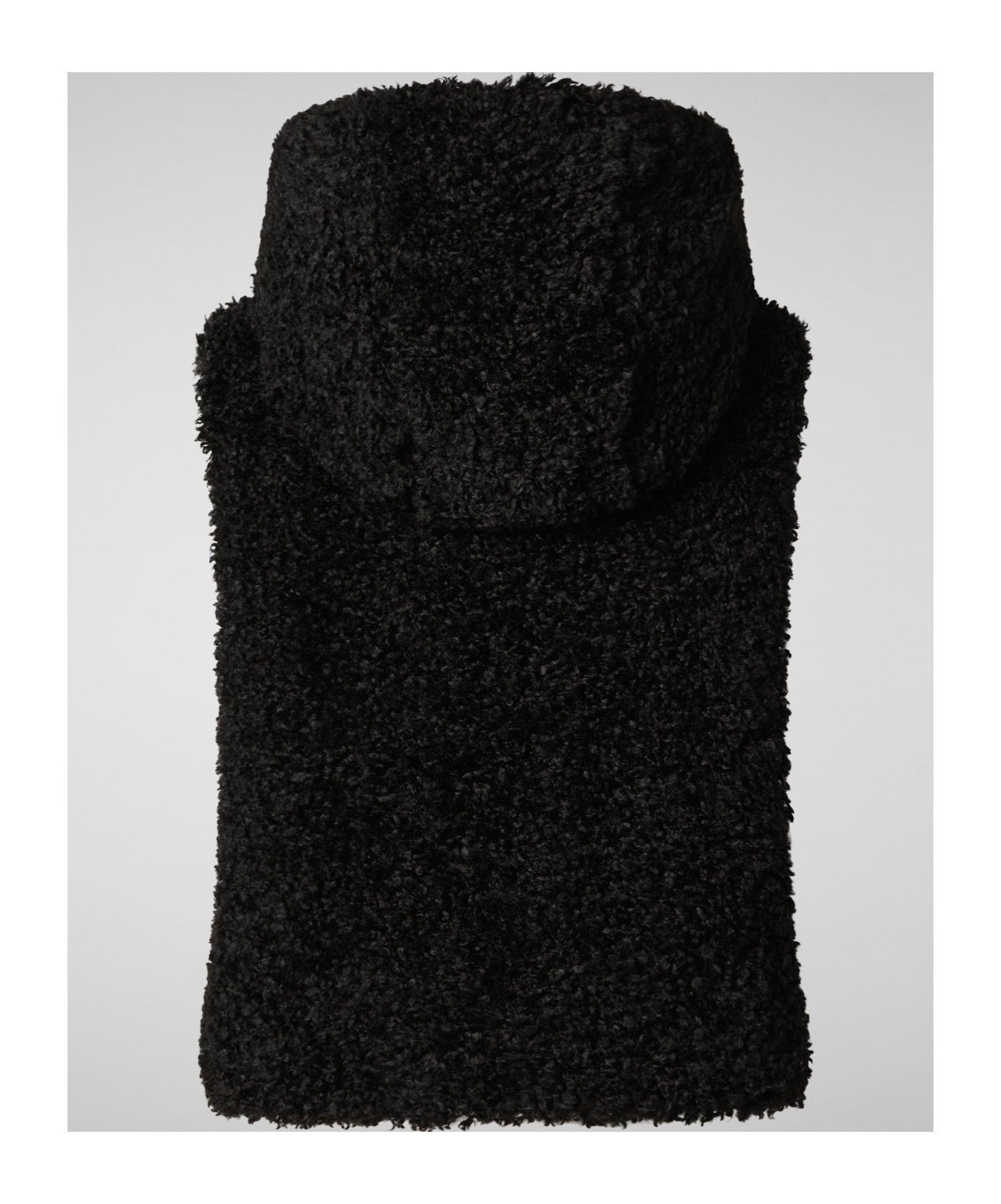 SAVE THE DUCK Hooded Cotton Vest In Black Product Image
