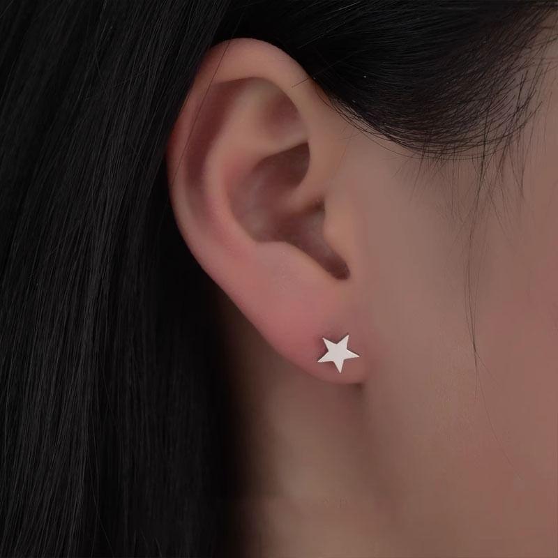 Star Alloy Stud Earring Product Image