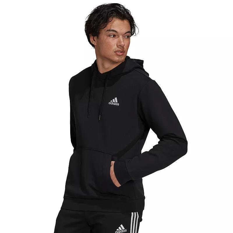 Mens adidas Feel Cozy Pullover Fleece Hoodie Product Image