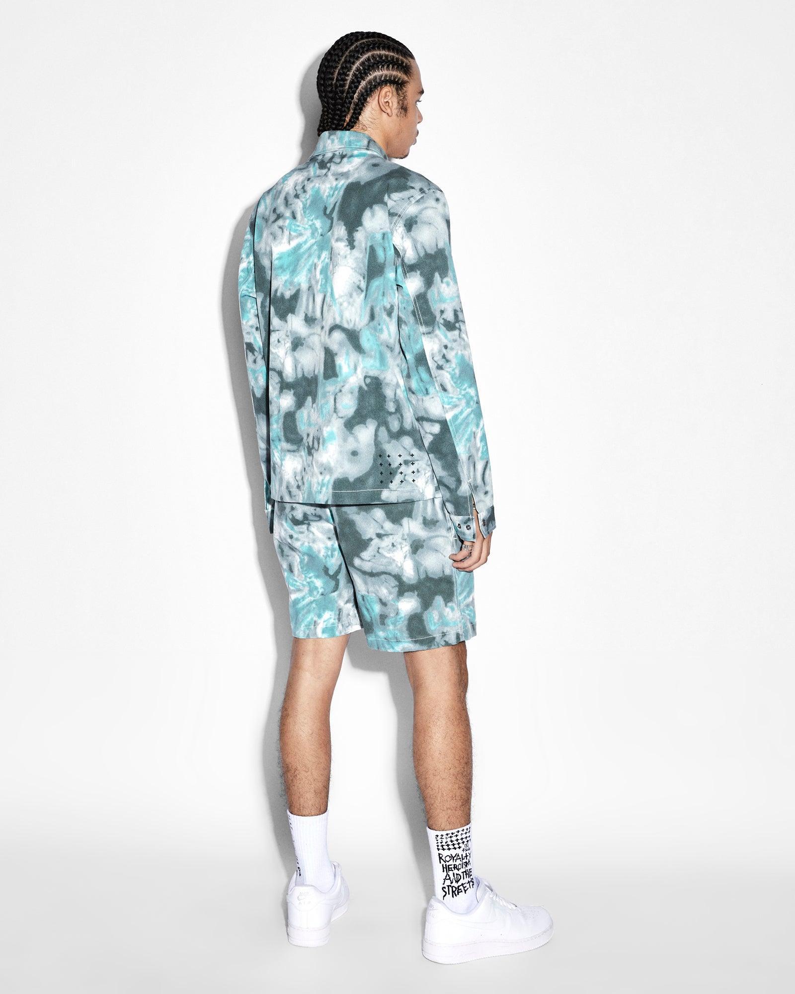 PROGRAM LS SHIRT GREEN DYE Male Product Image