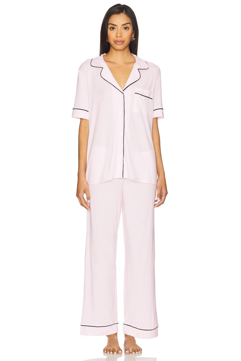Gisele Short Sleeve Long Pj Set eberjey Product Image