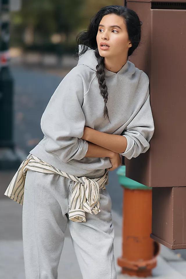 Daily Practice by Anthropologie Sparkle Pullover Hooded Sweater Product Image