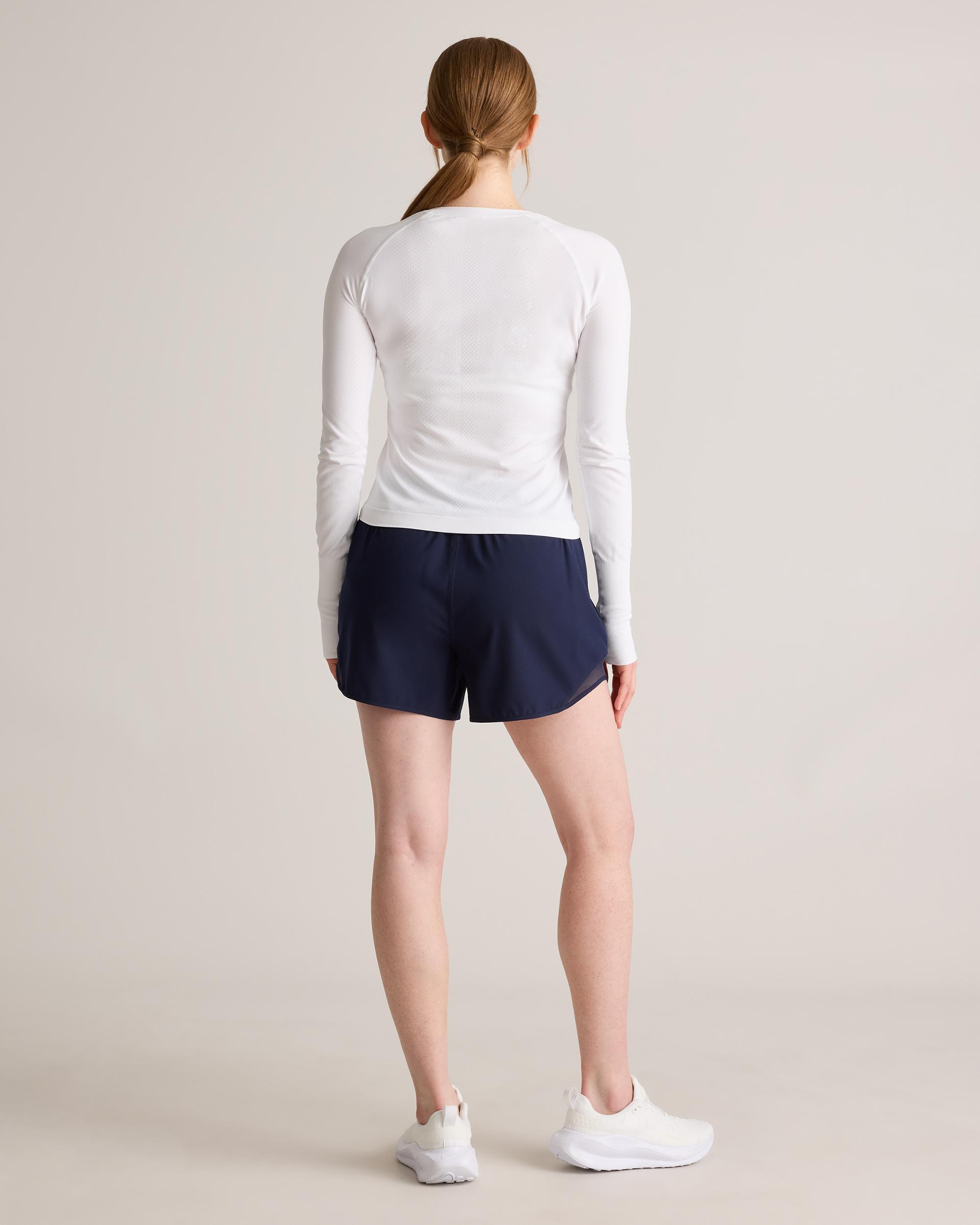 Quince | Women's Seamless Waist-Length Long Sleeve Top Nylon Product Image