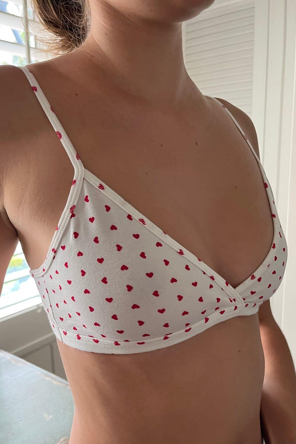 Polina Hearts Bra Top Product Image